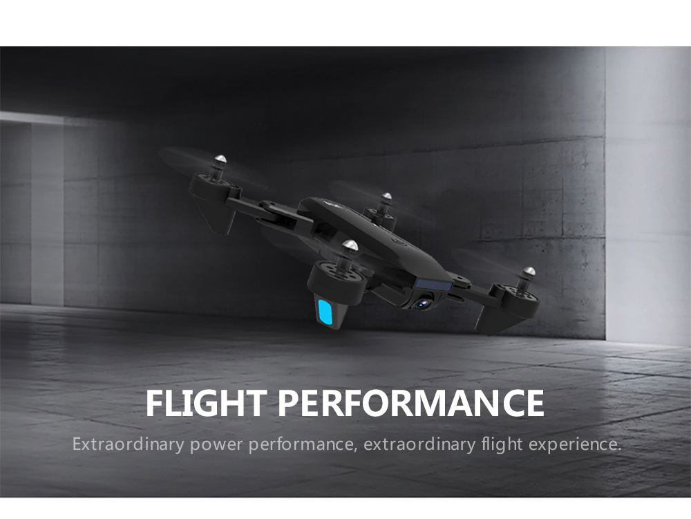 SG700-D 1080P WiFi FPV Foldable RC Drone Optical Flow Positioning RTF - Black