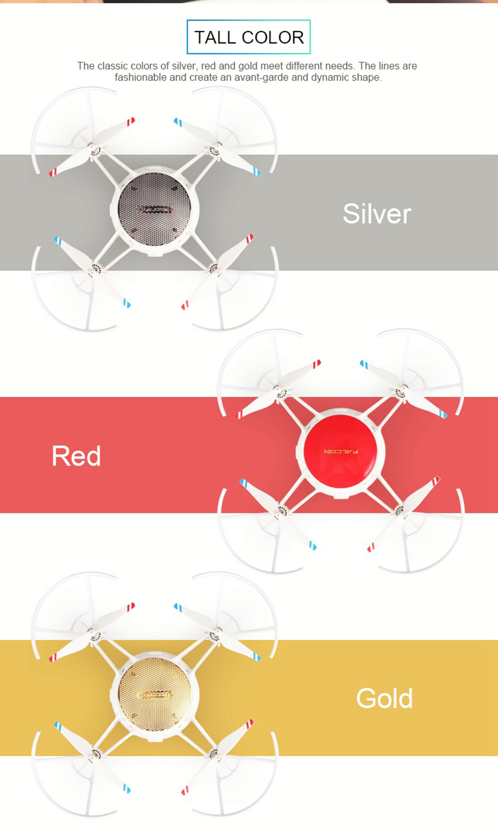 XY-021 WiFi FPV RC Drone with HD Camera Automatic Obstacle Avoidance Altitude Hold Mode RTF - Red