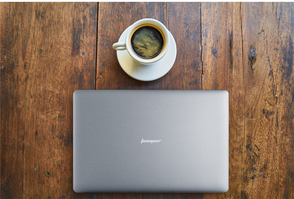 Jumper EZbook X3 Laptop Intel Apollo Lake N3350 Quad Core 13.3 Inch IPS FHD 1920*1080 Windows 10 6GB RAM 64GB ROM - Grey