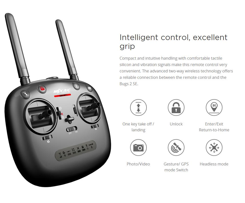 MJX Bugs 2 SE B2SE 1080P FHD GPS 5G WiFi FPV Brushless RC Drone with Altitude Hold Mode RTF - Two Battery