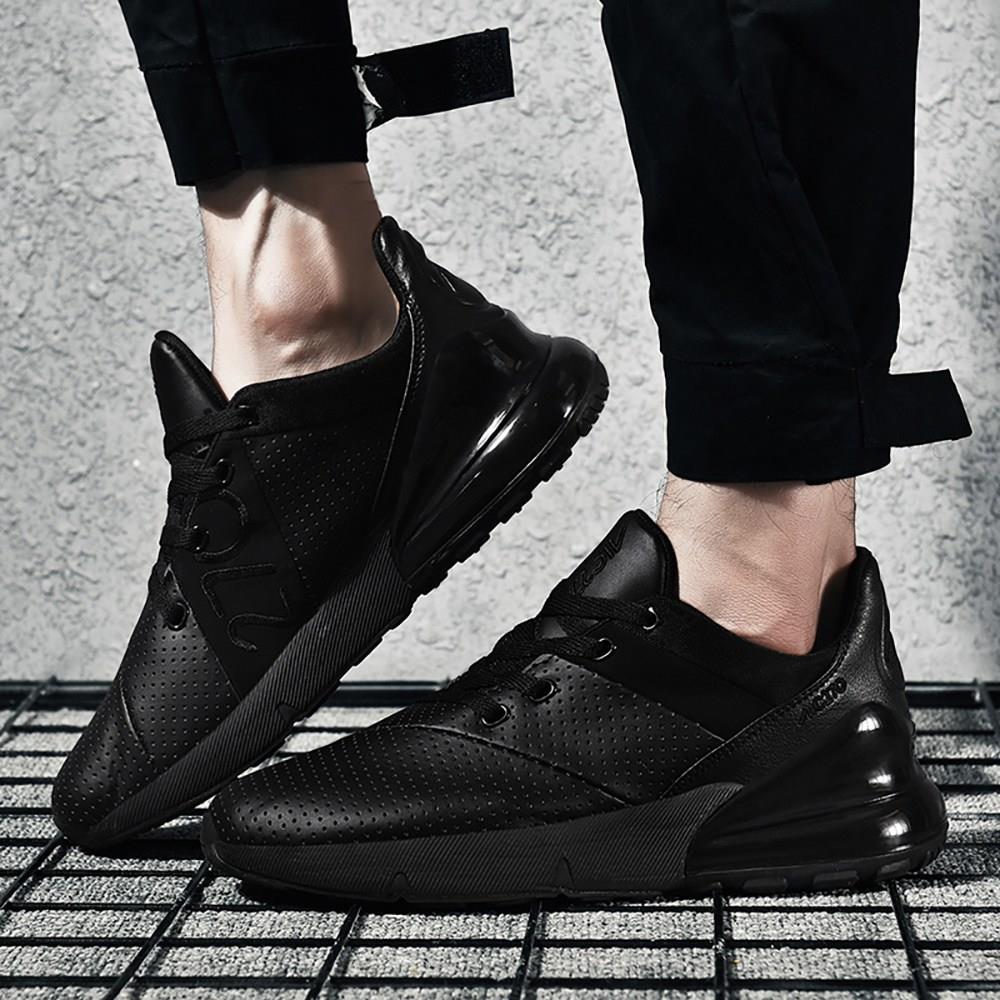 Men Casual Sneakers Mesh Outdoor Running Shoes EU39.5 - Black