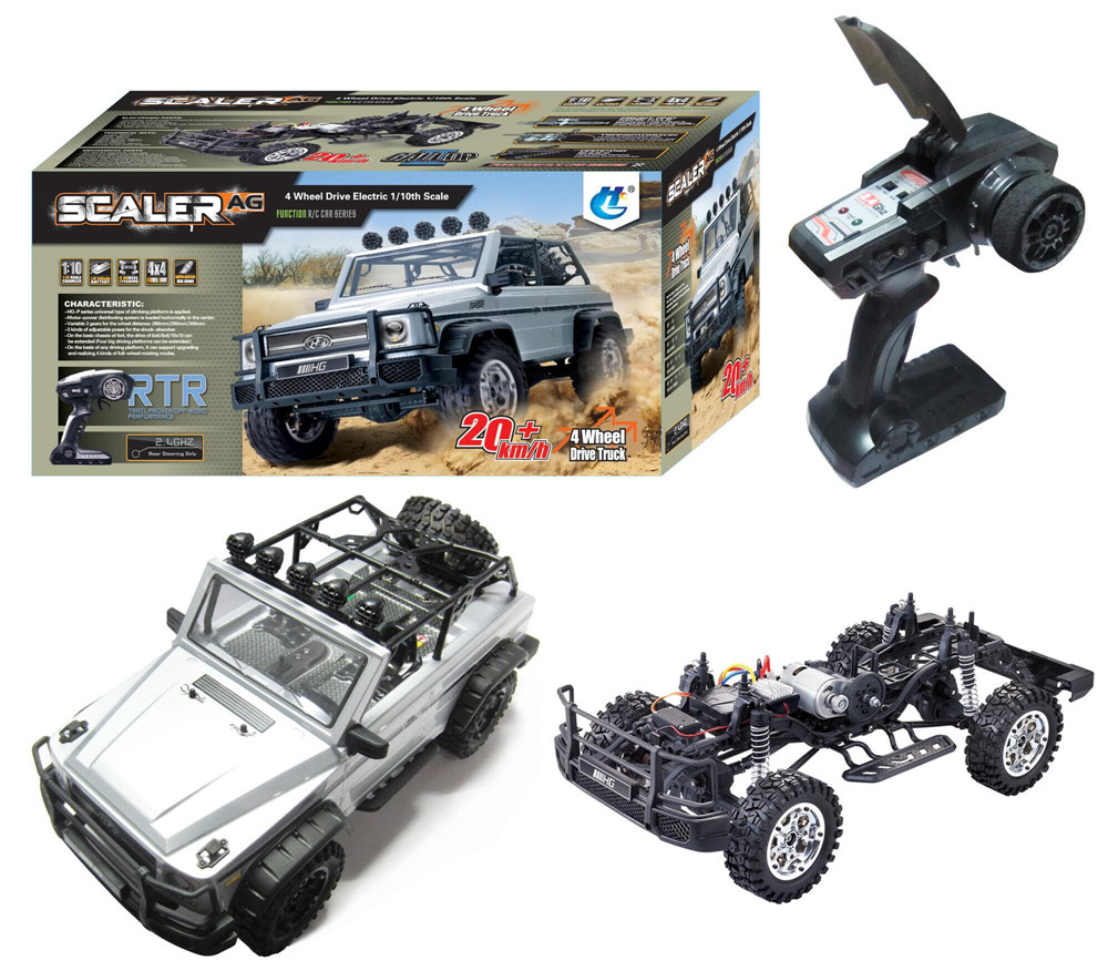 HG HG-P402 2.4G 1:10 4WD Convertible Off-road Climbing RC Car RTR