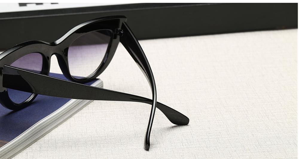S17066 Unisex Tinted Color Sunglasses HD Lens Eyewear Eye Protector For Outdoor Cycling Hiking - Black + Gray