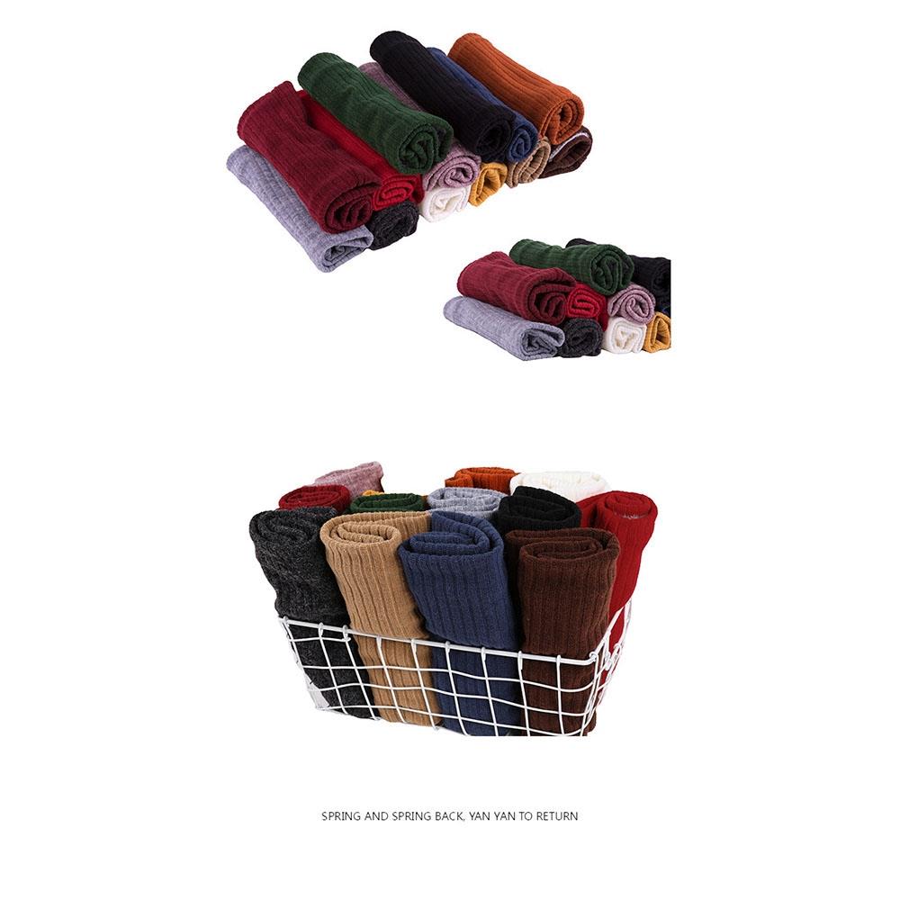 S02 Unisex Winter Casual Cashmere Knitting Warm Pure Color Scarf Neck Warmer - Pink