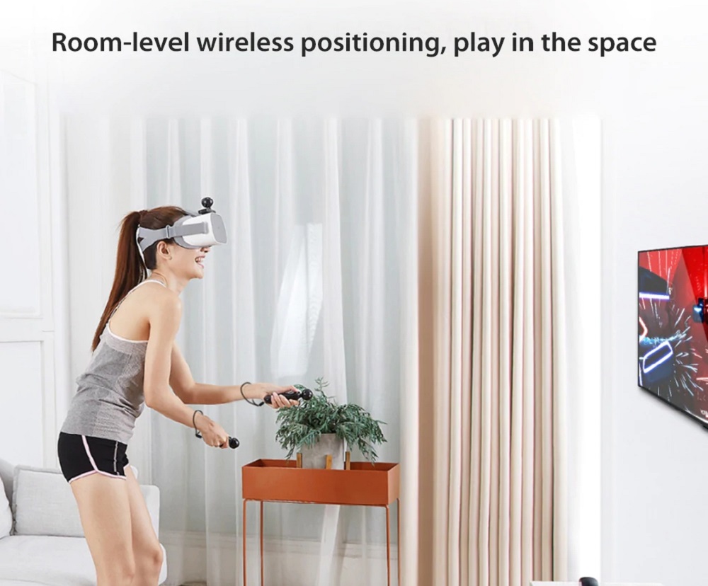 Xiaomi NOLO CV1 VR Kit Console Controllers Motion Tracking for Mobile and PC - Black