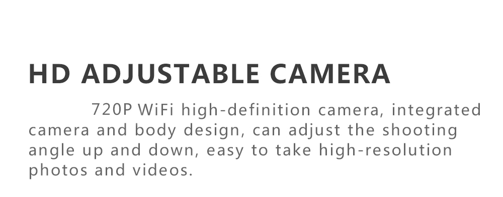 SG900 720P WiFi FPV Foldable RC Drone Optical Flow Positioning 22mins Flight Time RTF - Black