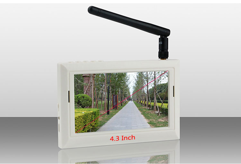 LDARC/Kingkong 5.8G 32CH 4.3 Inch LCD Monitor with Hood Bracket for Tiny 7 Mobula7 FPV Racing Drone