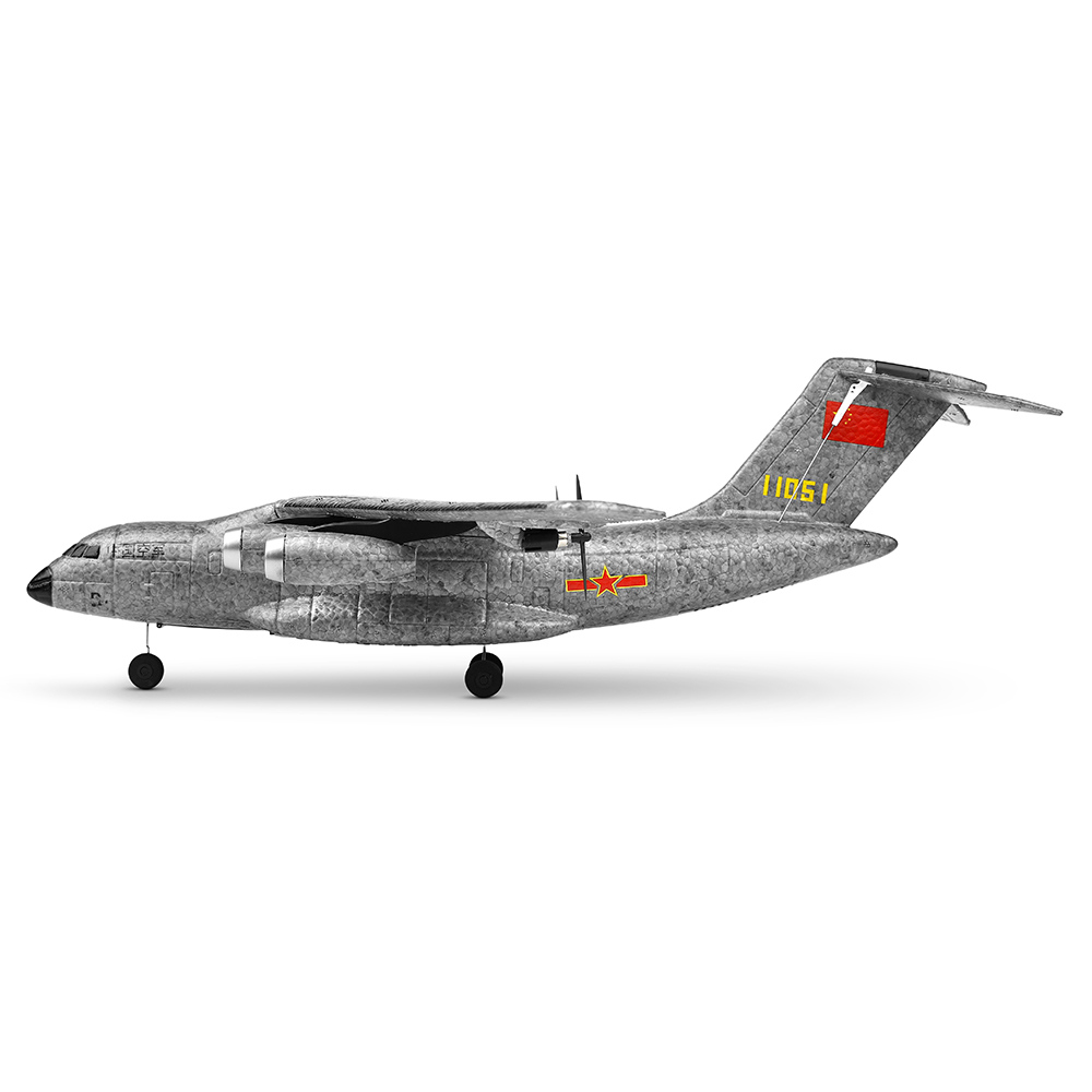 XK A130-Y20 2.4G 3CH EPP 500mm Wingspan RC Airplane Fixed Wing Plane Aircraft Built-in Gyro RTF - Gray