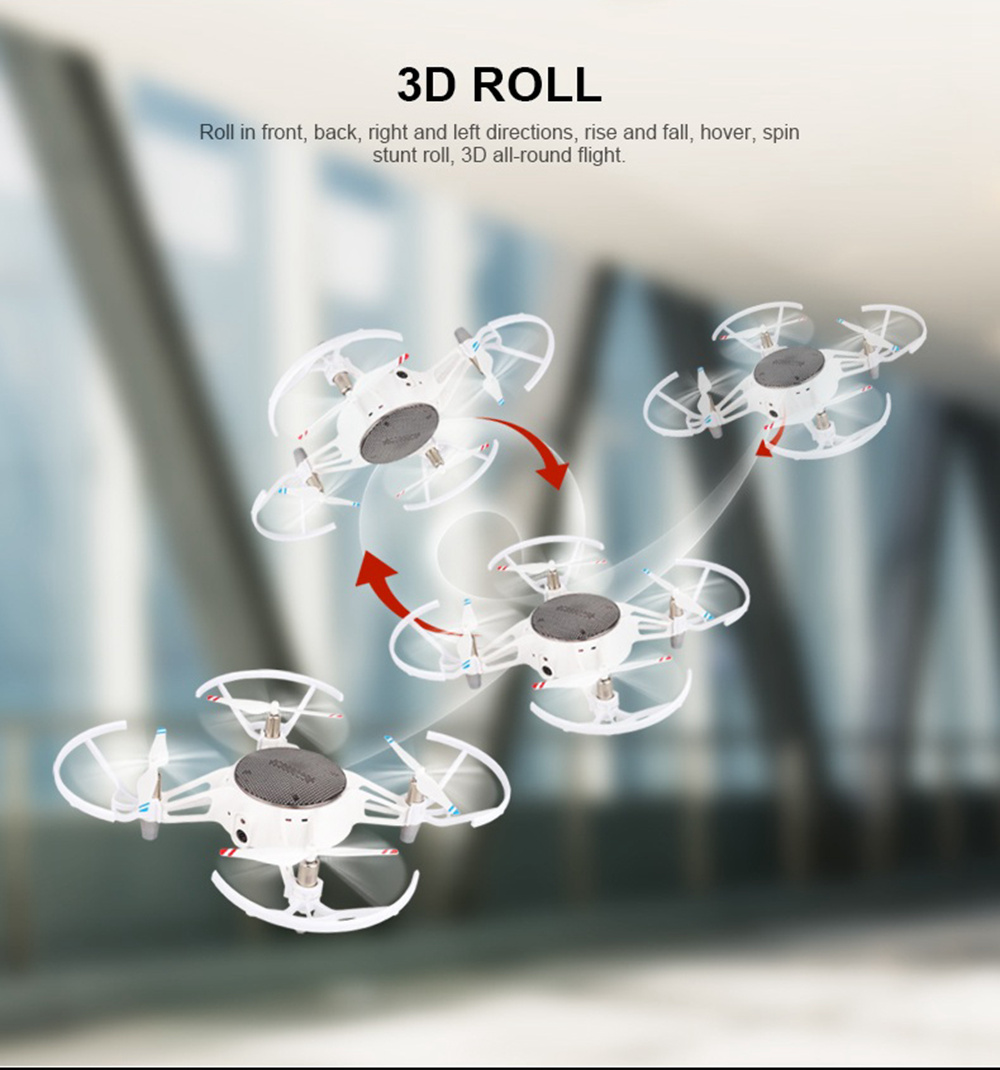XY-021 WiFi FPV RC Drone with HD Camera Automatic Obstacle Avoidance Altitude Hold Mode RTF - Gold