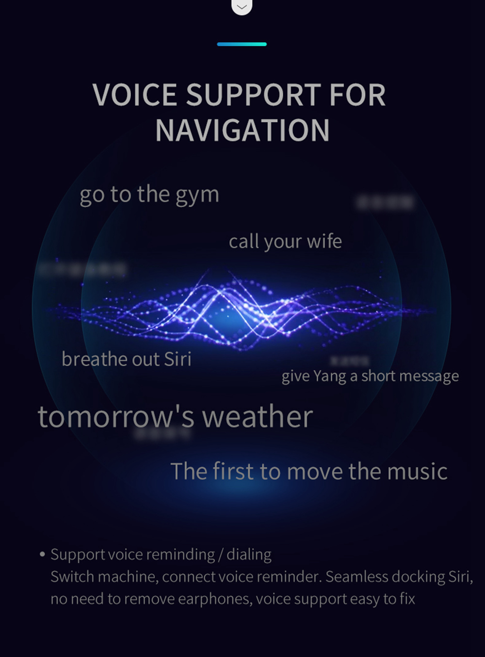 VR SHINECON SC-J11 Headphones Wireless Bluetooth Sports for IOS Android Smart Phone - Black
