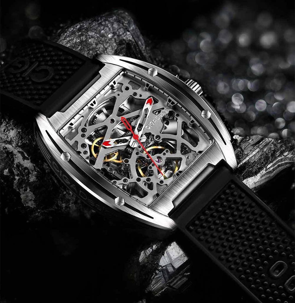 Xiaomi CIGA Design Z Series Mechanical Watch Sapphire Mirror 3ATM - Red