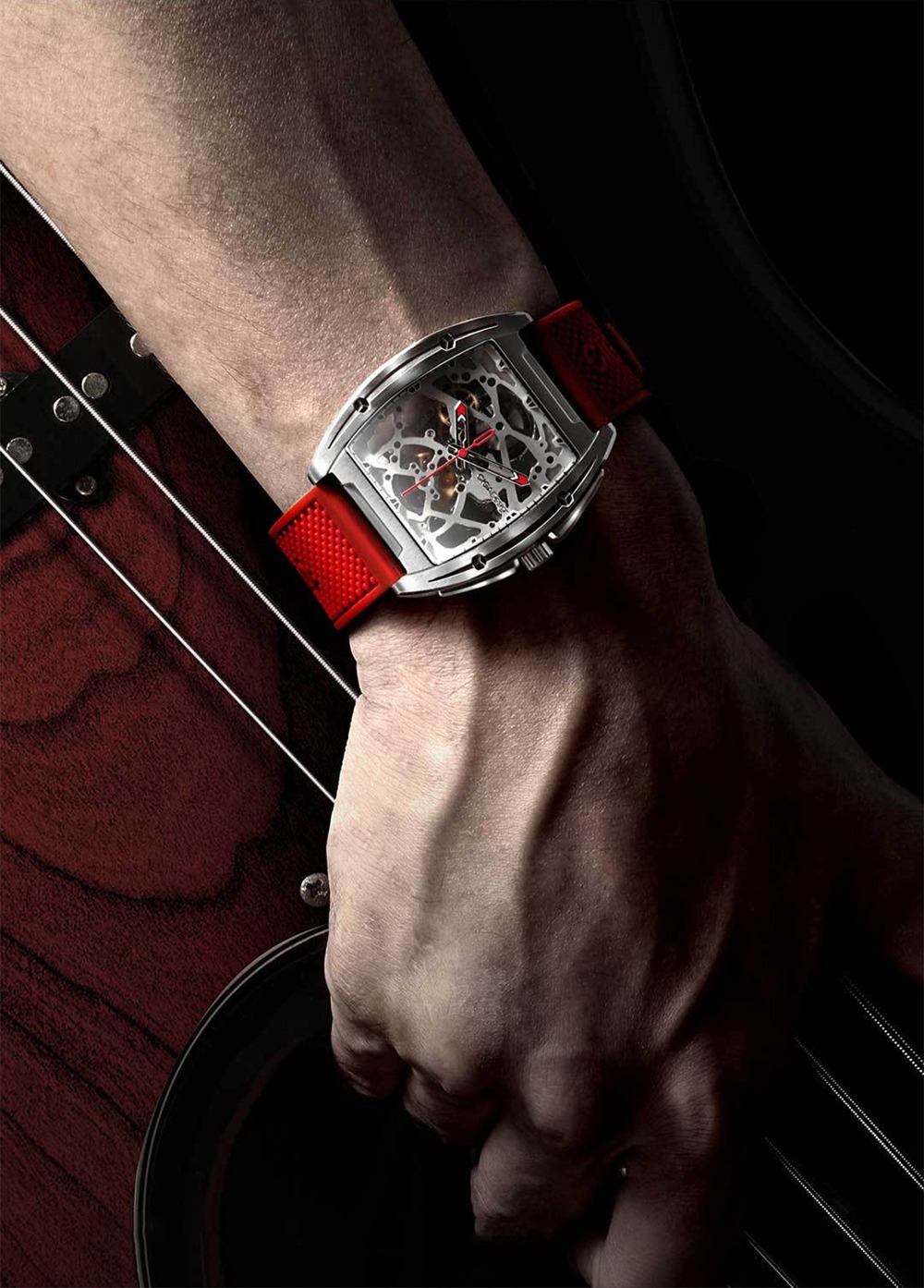 Xiaomi CIGA Design Z Series Mechanical Watch Sapphire Mirror 3ATM - Red