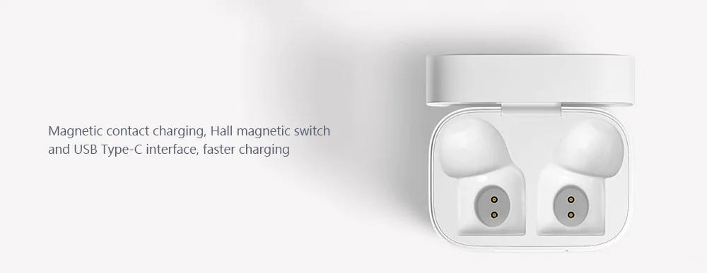 Xiaomi Air TWS Bluetooth EarbudsTouch Control Active Noise Cancelling 10 Hours Working Time - White
