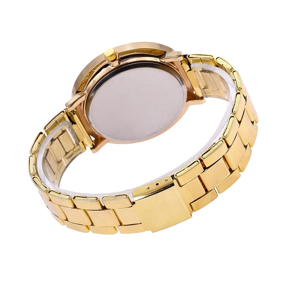 YOLAKO YK29 Men Casual Quartz Watch Stainless Steel Strap - Silver+White