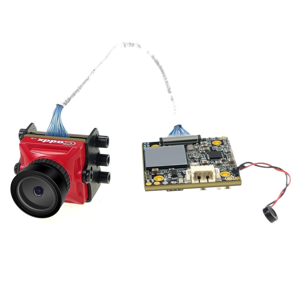 Caddx Turtle V2 Super WDR OSD 1080P 60FPS FOV 155 Degree FPV Camera 1/2.7" CMOS Sensor 16:9 N/P Switchable - Black