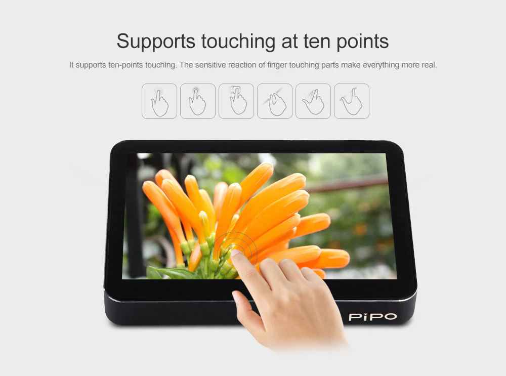 PIPO X11 8.9 inch Dual OS Intel Intel Cherry Trail Z8350 2GB/32GB Tablet PC Windows 10 Android 5.1 WiFi LAN Bluetooth USB3.0