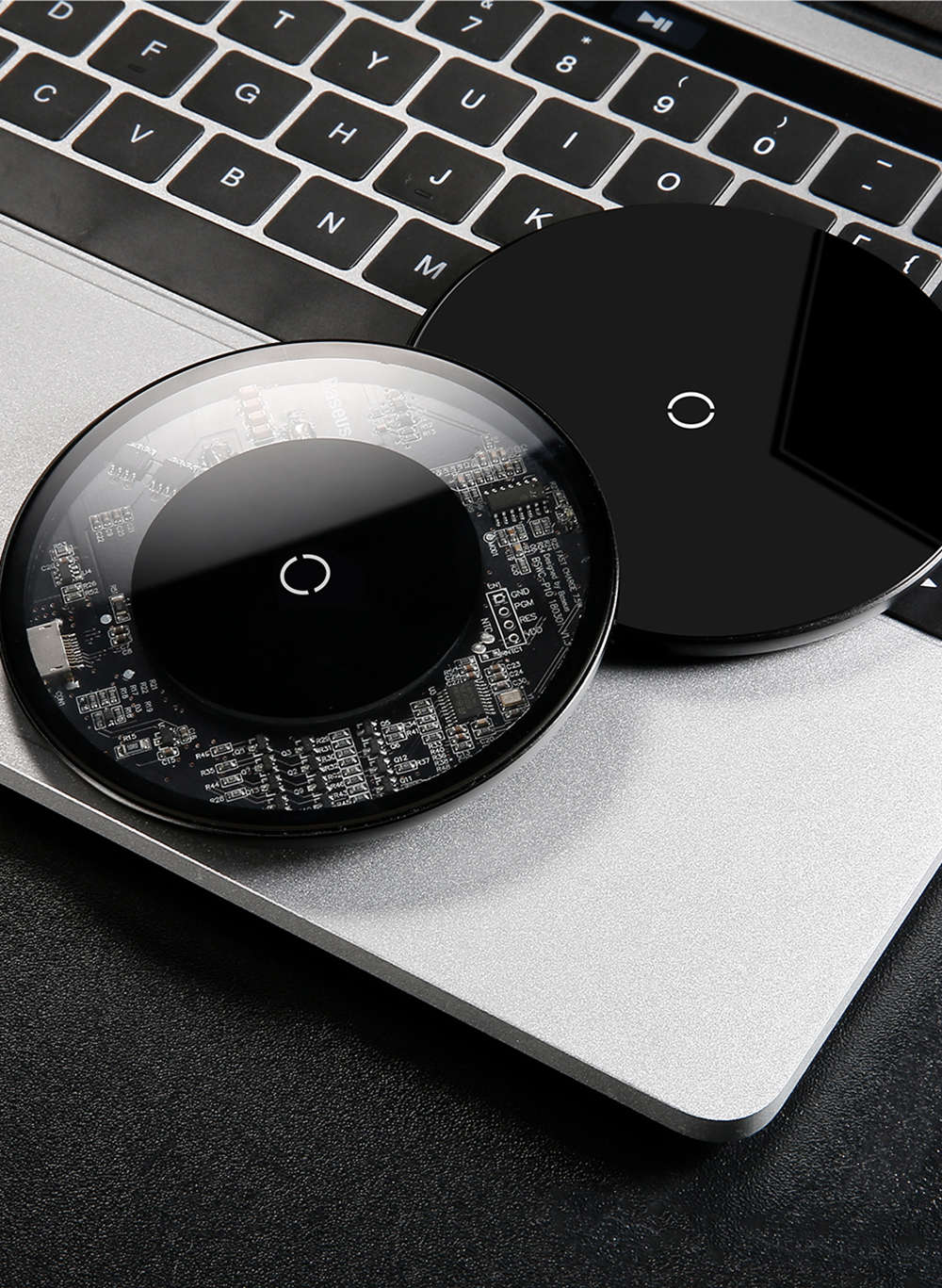 Baseus CCALL-AJK01 QI 10W Wireless Charger - White
