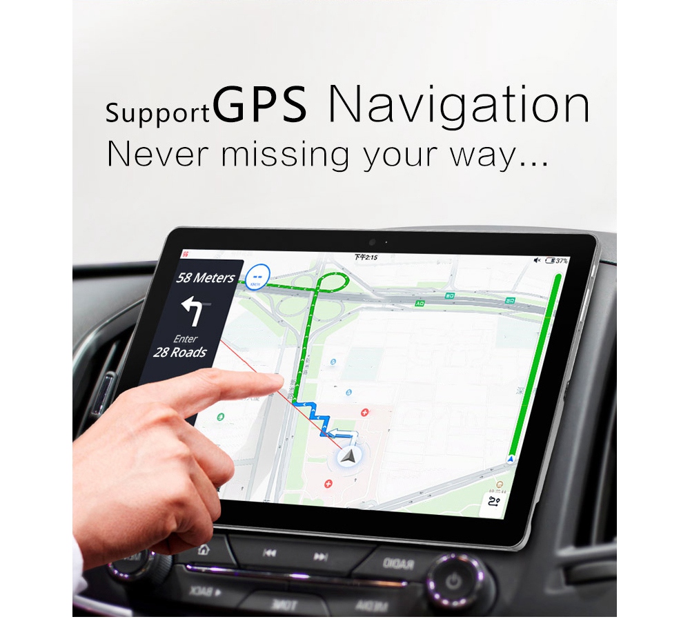 VOYO i8 Max 4G 10.1 Inch Tablet PC (Silver) + Original Bluetooth Keyboard (Black) + Original Stylus Pen (Silver)