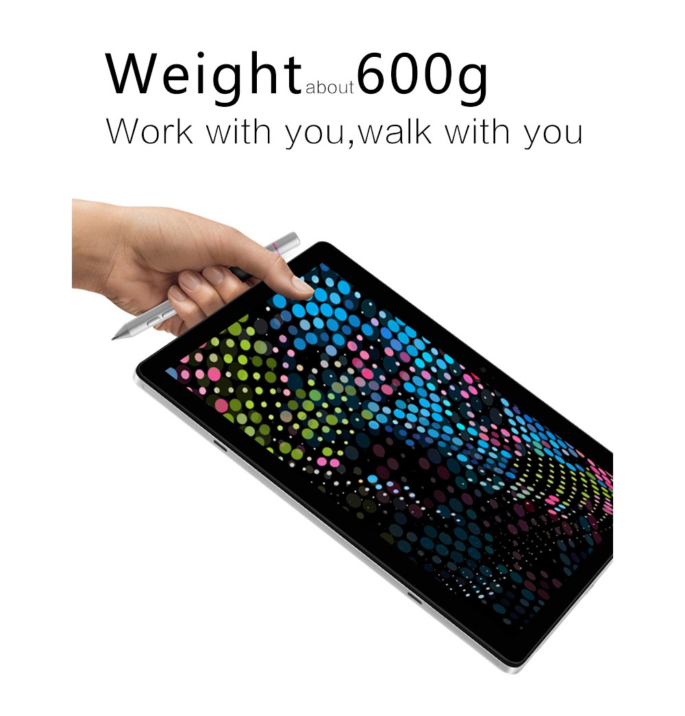 VOYO i8 Max 4G 10.1 Inch Tablet PC MT6797 Deca Core IPS 1920*1200 4GB RAM 64GB ROM Dual SIM Dual Standby Android 7.1 - Silver