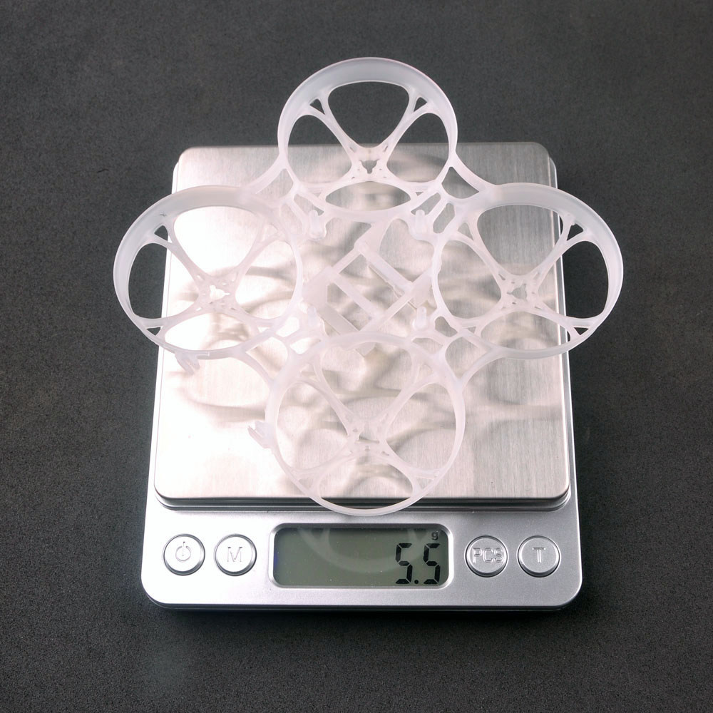 Upgrade Happymodel Mobula7 Spare Parts Frame Kit V3 with LED Strip Mount Hole - White