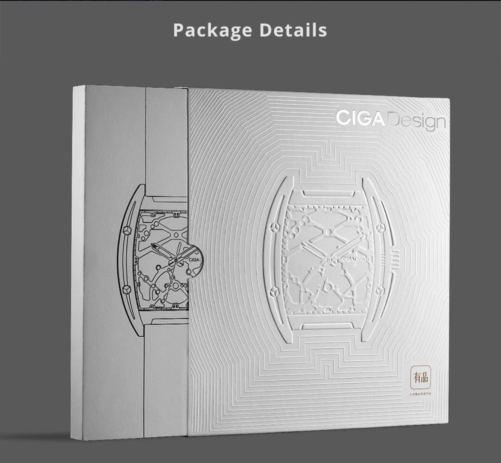 Xiaomi CIGA Design Z Series Mechanical Watch Sapphire Mirror 3ATM - Red