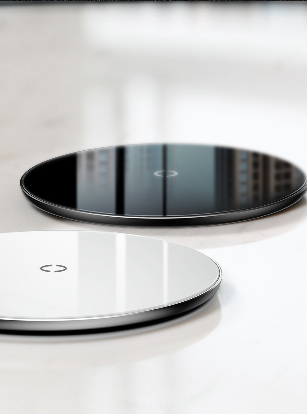 Baseus CCALL-AJK01 QI 10W Wireless Charger - White
