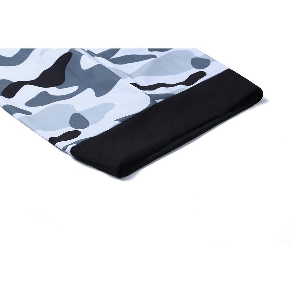 CK2231 Women Camouflage Yoga Pants High Waist Leggings Size S - White
