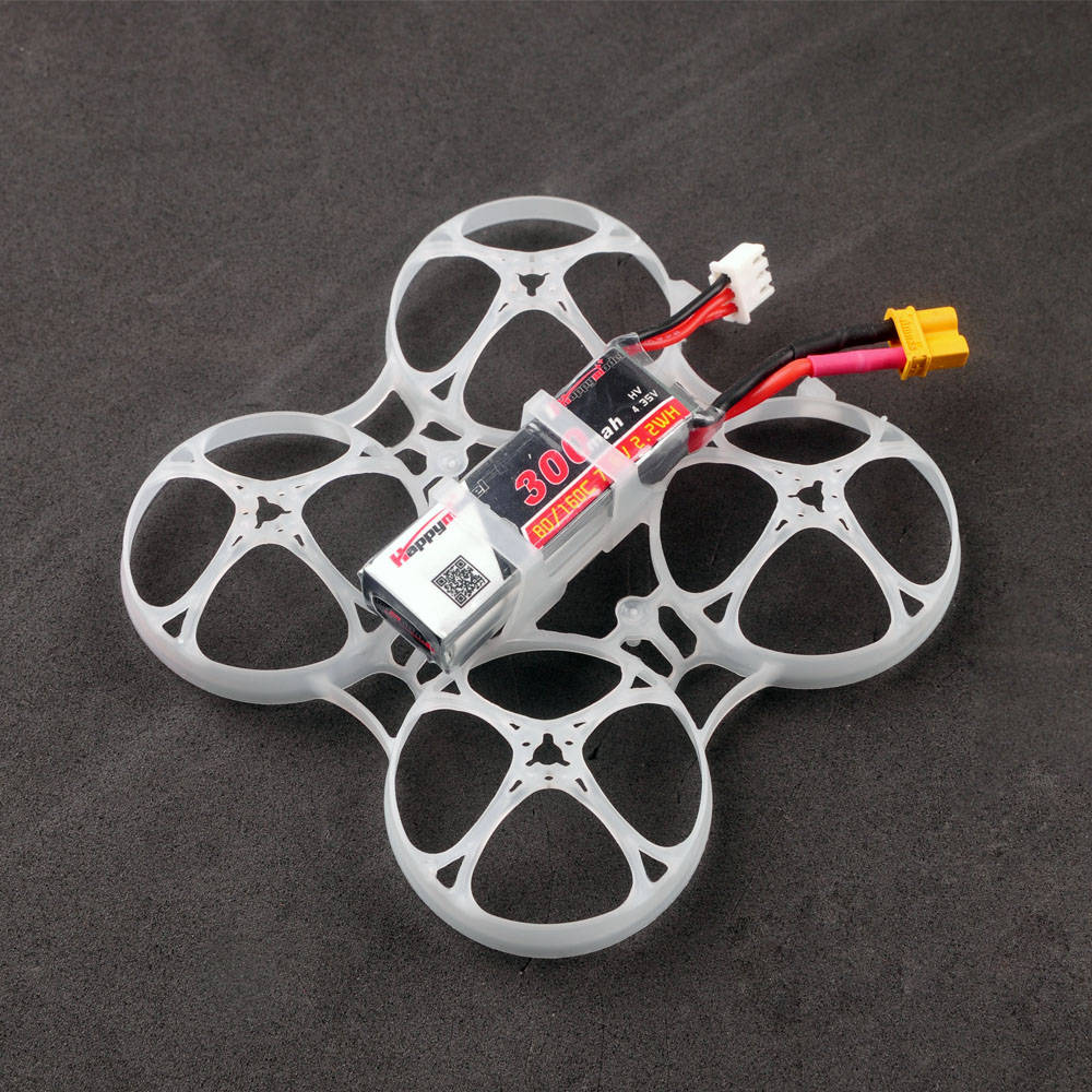 Upgrade Happymodel Mobula7 Spare Parts Frame Kit V3 with LED Strip Mount Hole - White