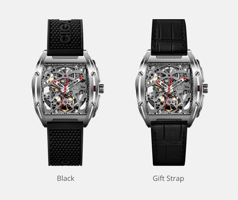 Xiaomi CIGA Design Z Series Mechanical Watch Sapphire Mirror 3ATM - Red