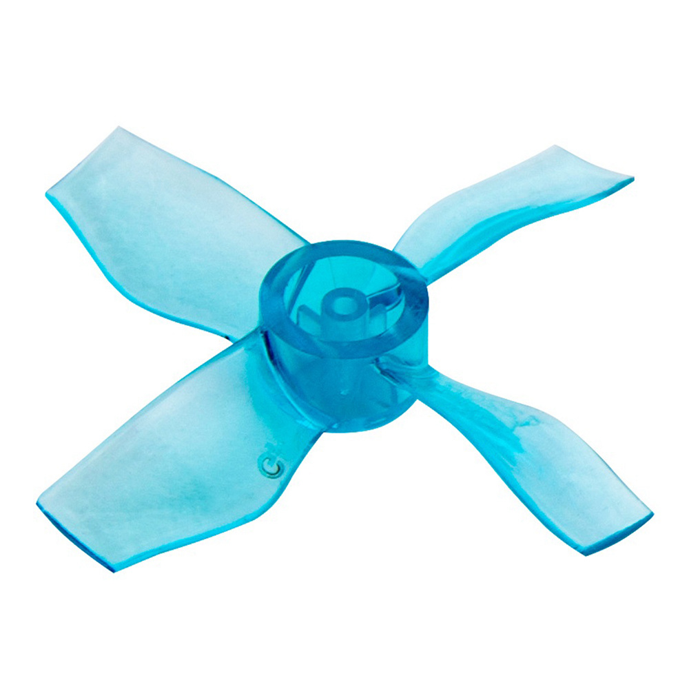 Gemfan 1220 31mm 4-Blade 1mm Mounting Hole CW CCW Propeller 8PCS - Blue