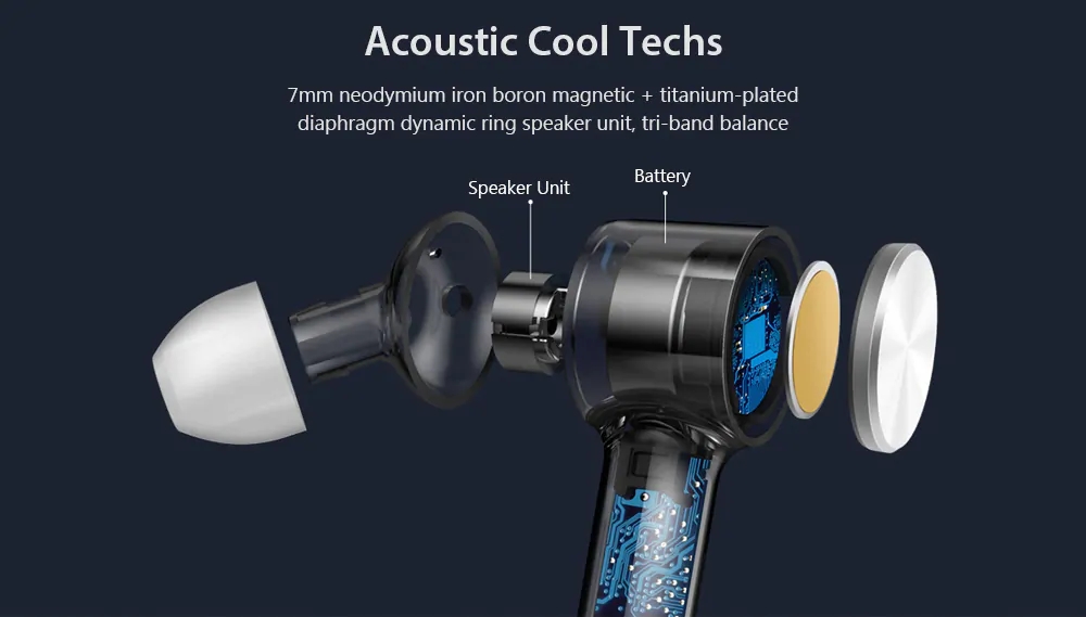 Xiaomi Air TWS Bluetooth EarbudsTouch Control Active Noise Cancelling 10 Hours Working Time - White