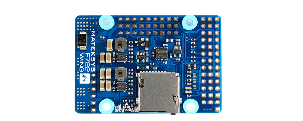Matek Systems F722-WING STM32F722RET6 Flight Controller Built-in OSD PDB BEC for RC Airplane