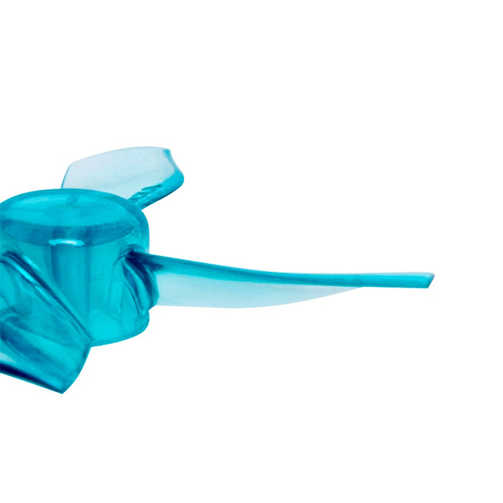 Gemfan 1220 31mm 4-Blade 1mm Mounting Hole CW CCW Propeller 8PCS - Blue
