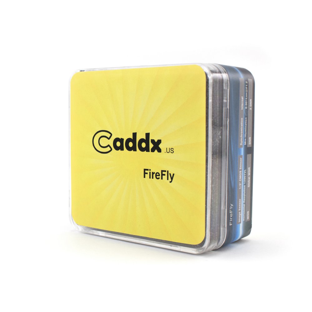Caddx Firefly 2.1mm 1/3" CMOS Sensor 1200TVL WDR FPV Camera with 5.8G 48CH VTX - 4:3 PAL