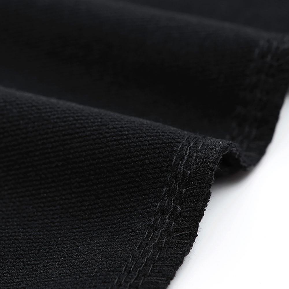 LK43 Men Casual Loose Pants Size XXL - Black