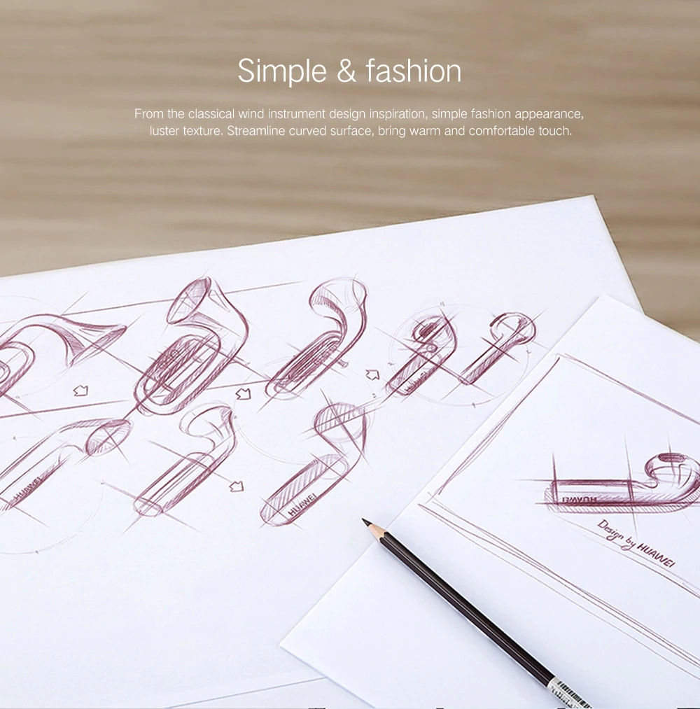 HUAWEI Freebuds 2 Pro TWS Bluetooth 5.0 Earbuds with Wireless Charging Base 2.5 Hours Working Time - Black