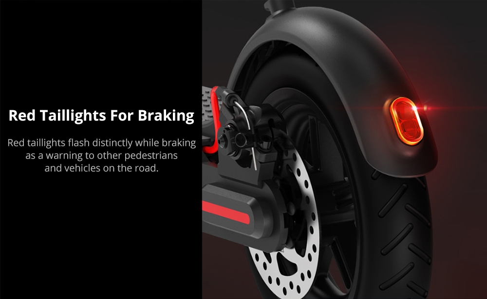 Xiaomi Mijia Folding Electric Scooter Pro 300W Motor 3 Speed Modes 8.5 Inch Tire 45KM Mileage Range Double Brake System - Black