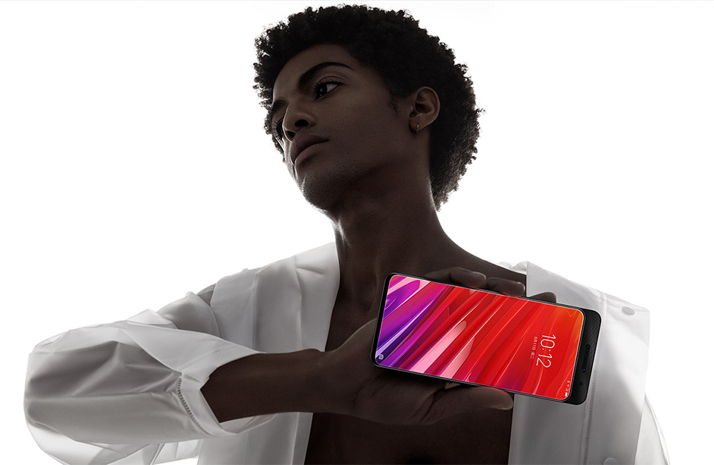 Lenovo Z5 Pro 6.39 Inch 4G LTE Smartphone Snapdragon 710 6GB 128GB 24.0MP+16.0MP Dual Rear Cameras ZUI 10 In-display Fingerprint Type-C - Black