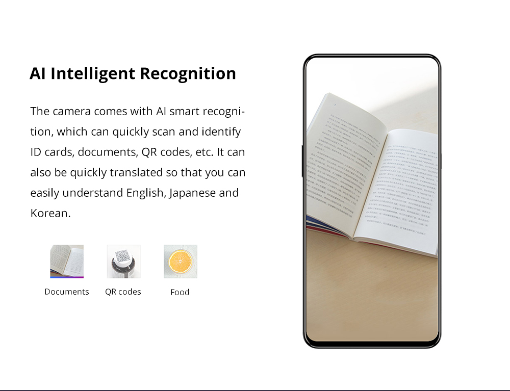 Lenovo Z5 Pro 6.39 Inch 4G LTE Smartphone Snapdragon 710 6GB 128GB 24.0MP+16.0MP Dual Rear Cameras ZUI 10 In-display Fingerprint Type-C - Black