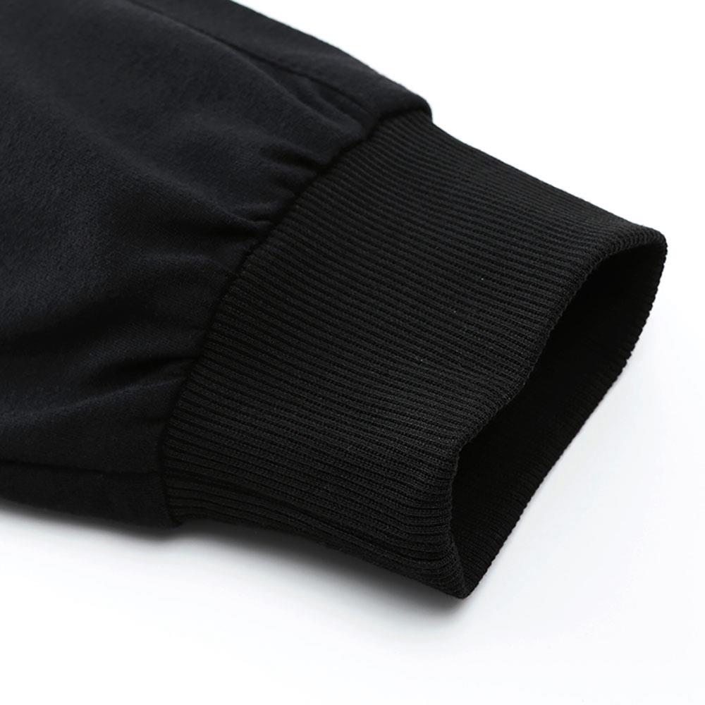 LK43 Men Casual Loose Pants Size XL - Black
