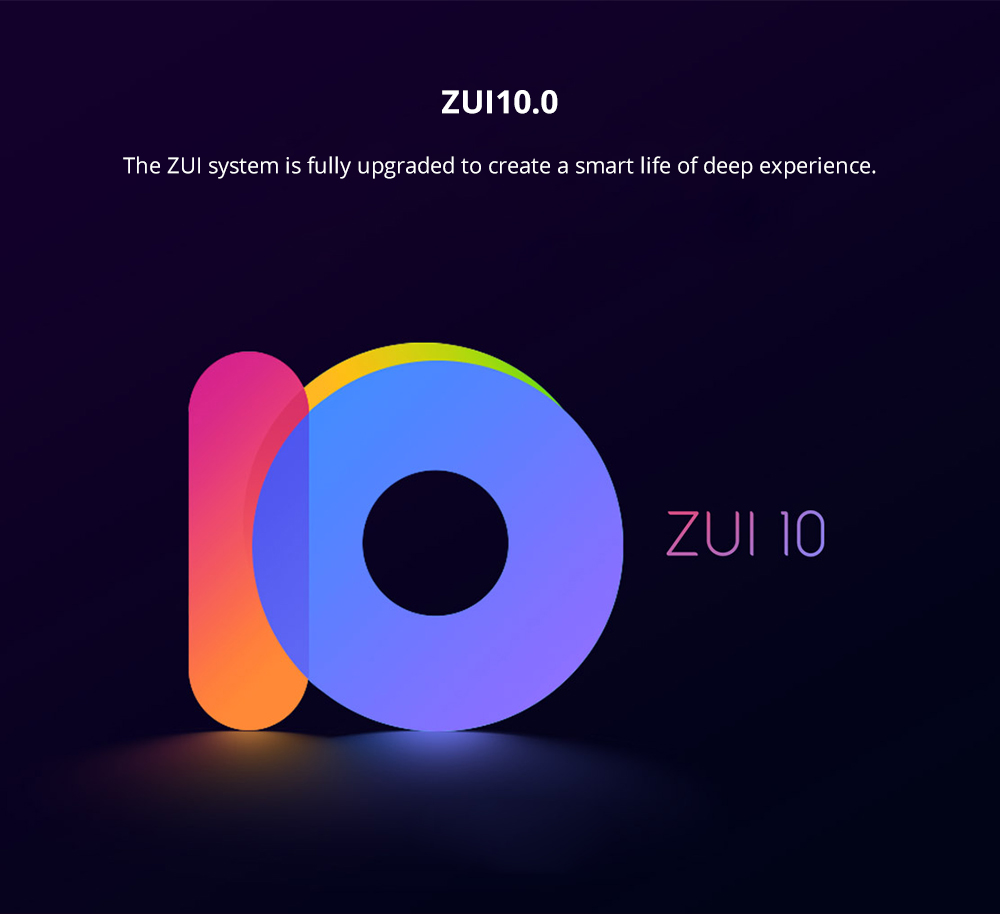 Lenovo Z5 Pro 6.39 Inch 4G LTE Smartphone Snapdragon 710 6GB 128GB 24.0MP+16.0MP Dual Rear Cameras ZUI 10 In-display Fingerprint Type-C - Black