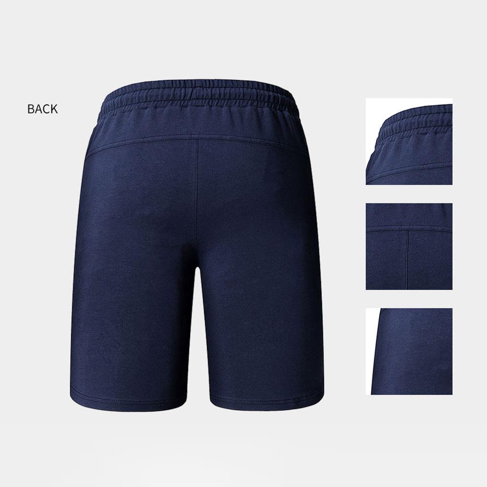 DK18 Men Casual Sports Tethers Shorts Fifth Beach Pants Loose Quick Dry Size S - Blue