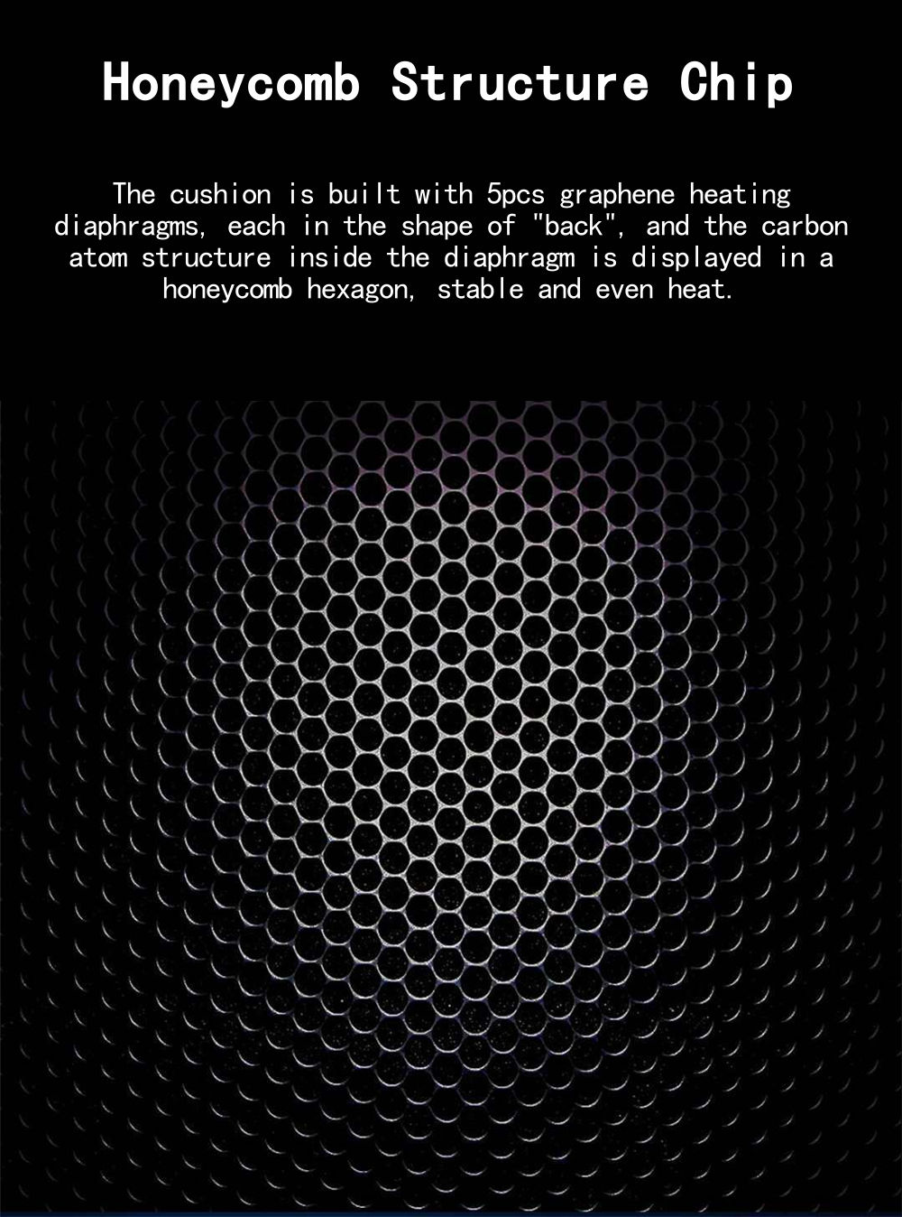 XIAOMI PMA M10 Heated Seat Cushion Graphene Infrared Fast Warm Pad for Car Home Office - Blue