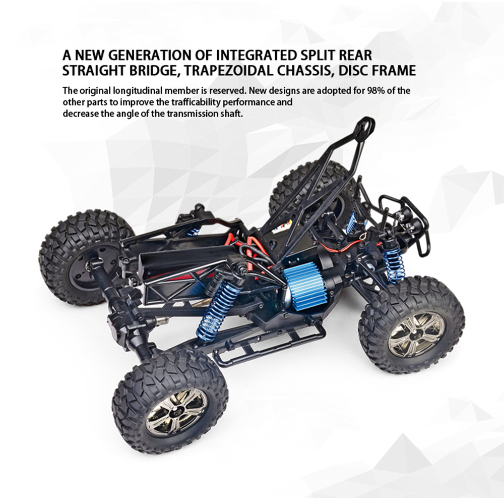SUBOTECH BG1521 Golory 2.4G 1:14 4WD Brushed Off-road RC Car RTR - Gray