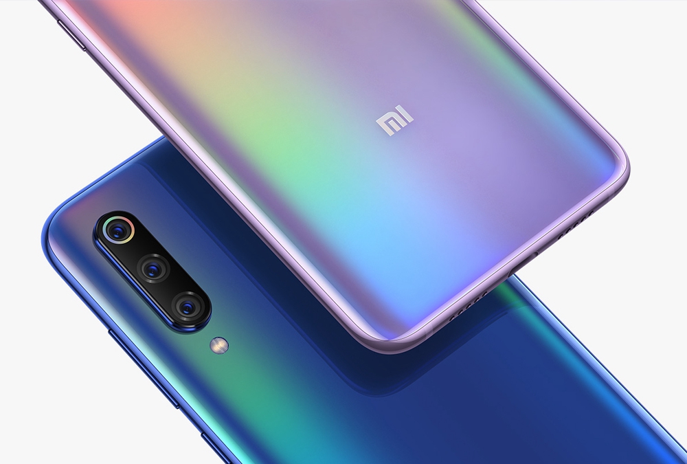 Xiaomi Mi 9 6.39 Inch 4G LTE Smartphone Snapdragon 855 6GB 128GB 48.0MP+12.0MP+16.0MP Triple Rear Cameras MIUI 10 In-display Fingerprint NFC Fast Charge - Blue