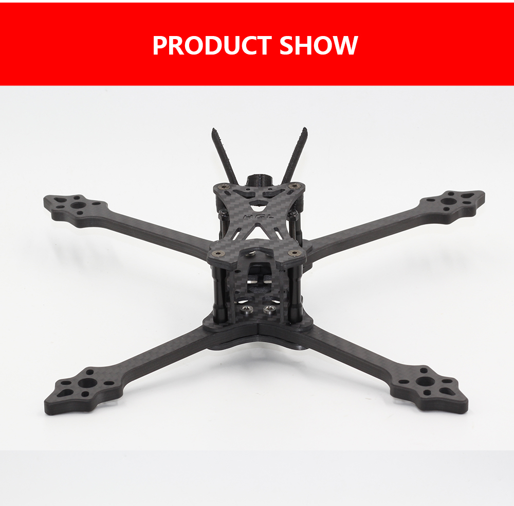HGLRC Wind 5 5inch Hybrid Frame Kit Arm 6mm for FPV Racing Drone