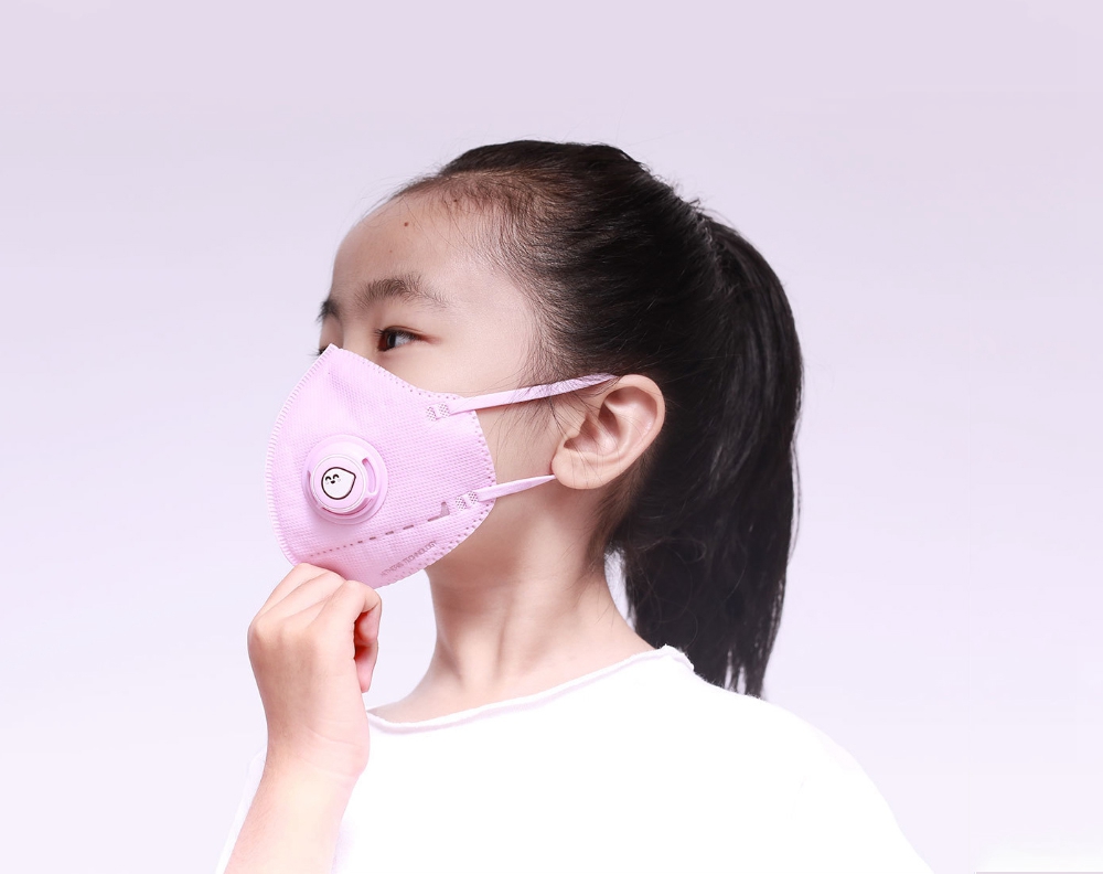 Xiaomi AirPOP Children's Anti-haze Face Mask Soft And Breathable 4PCS - Blue