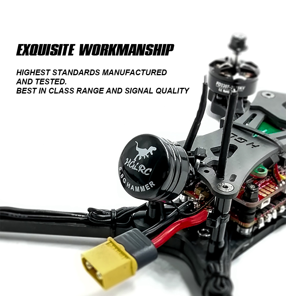 HGLRC Hammer RHCP 5.8G 5dBi Super Mini Antenna For FPV Racing Drone - UFL