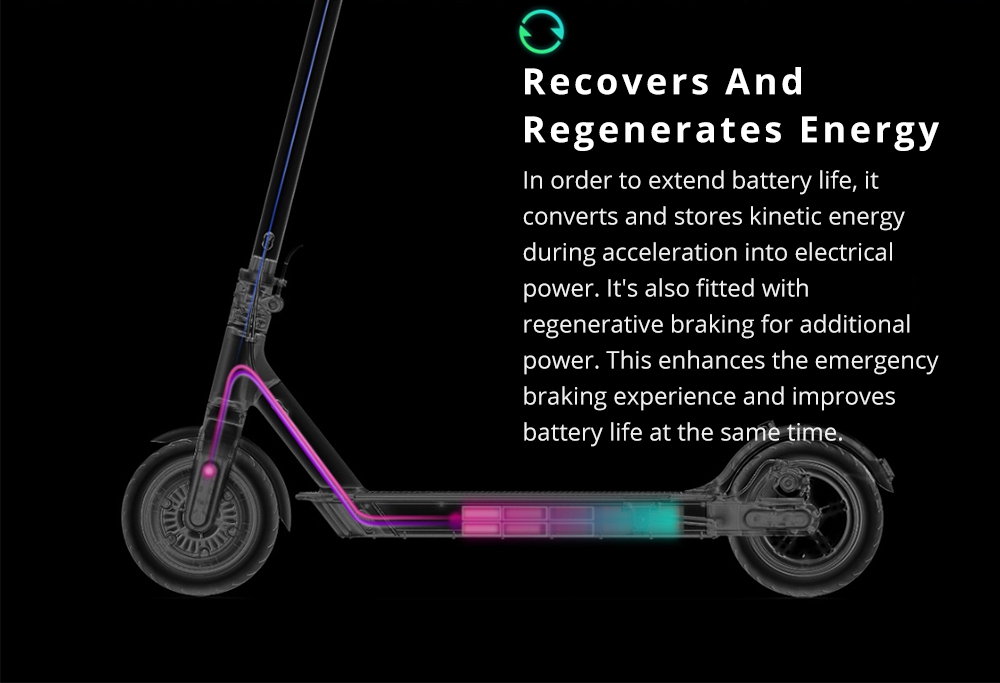 Xiaomi Mijia Folding Electric Scooter Pro 300W Motor 3 Speed Modes 8.5 Inch Tire 45KM Mileage Range Double Brake System - Black