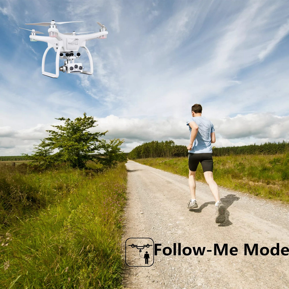 Upair 2 Ultrasonic 3D 4K GPS WiFi FPV RC Drone Optical Flow Positioning RTF - US Plug